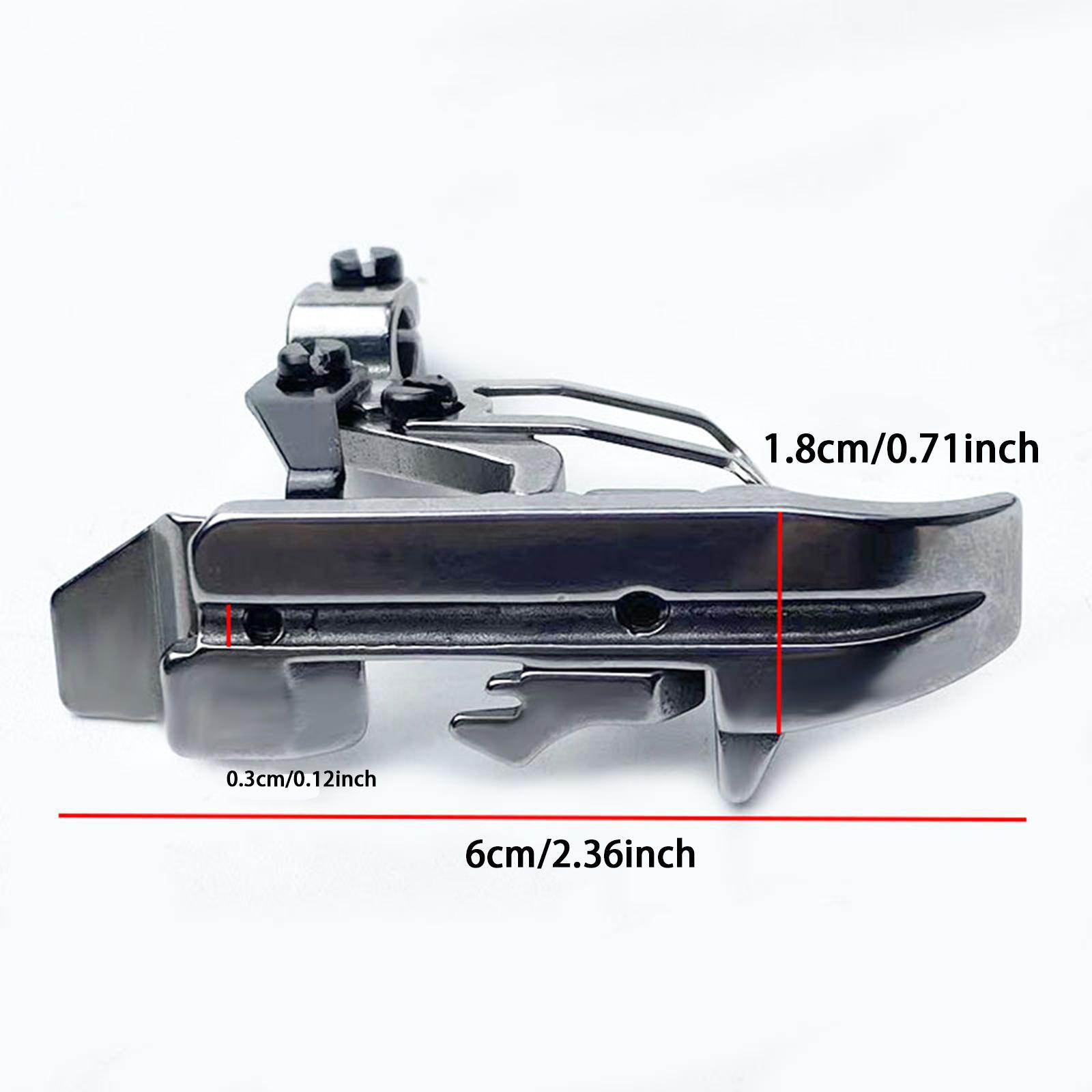Sewing Machine For Textile - Sewing Presser Foot Steel Roller Attachment