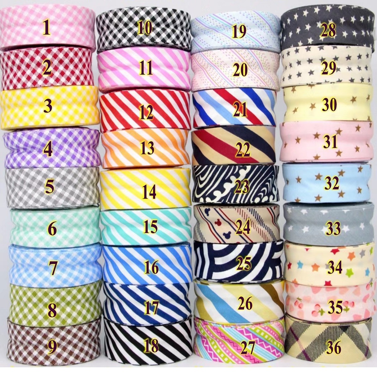 25mm Cotton Single Folded Bias – Binding Tape Bias Bewertung und Preis