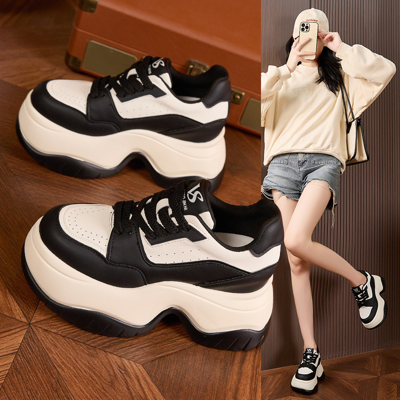 8cm Platform White Sneakers Wo – Sewing Fleece Bewertung und Preis