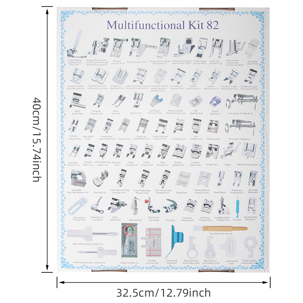 82pc/SET Full Set Sewing Machi – Textile Sewing Kit Bewertung und Preis