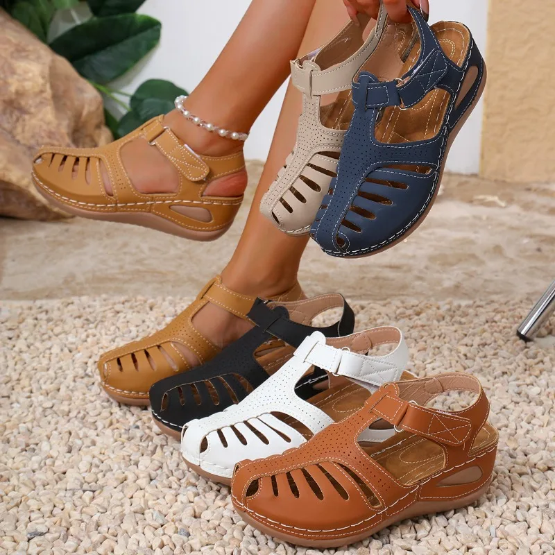 Women Closed Toe Fisherman San – Velcro Sew On Bewertung und Preis