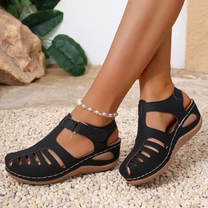 Women Closed Toe Fisherman San – Velcro Sew On Bewertung und Preis