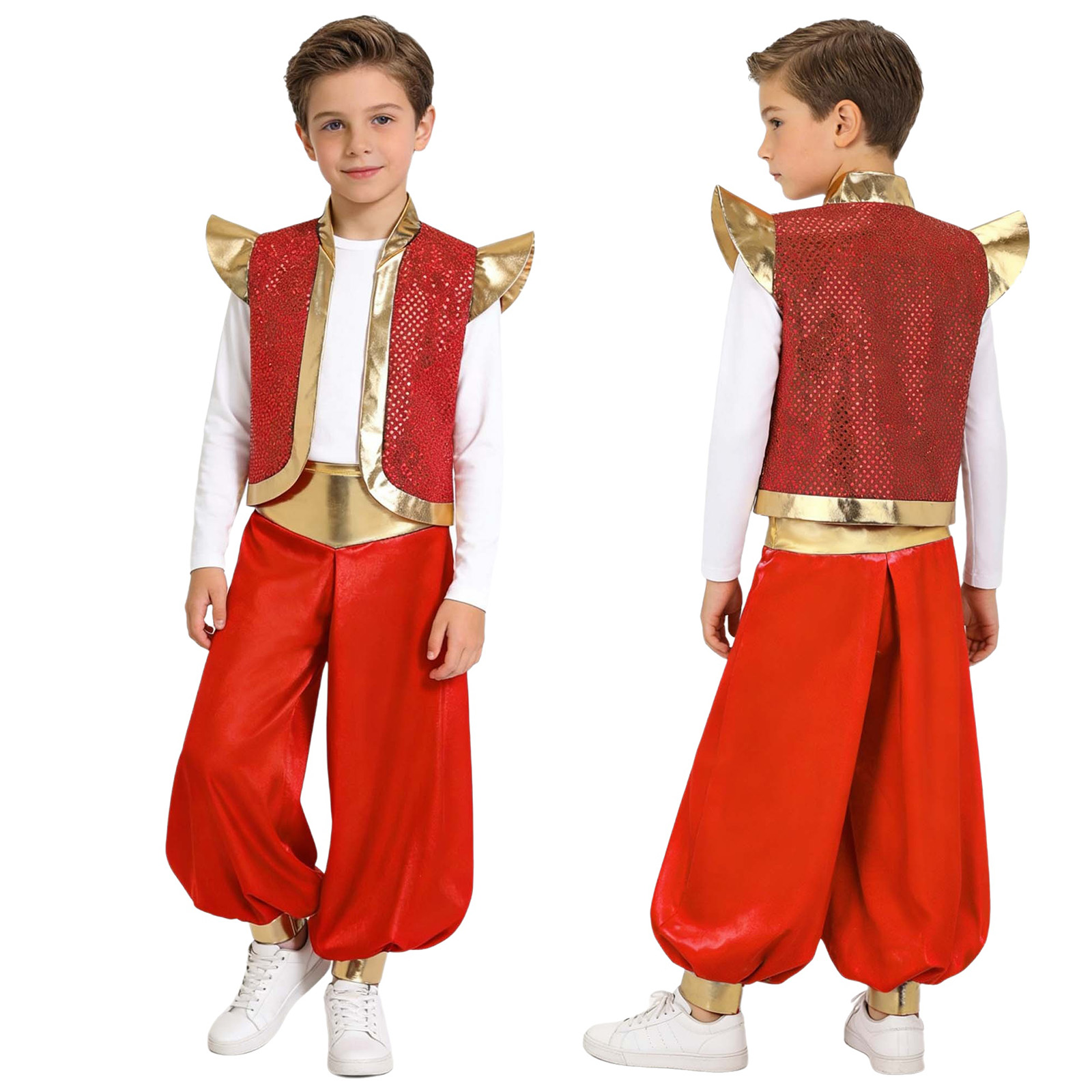 Boys Arabian Cosplay Costumes  – Shoulder Pad Set In Bewertung und Preis