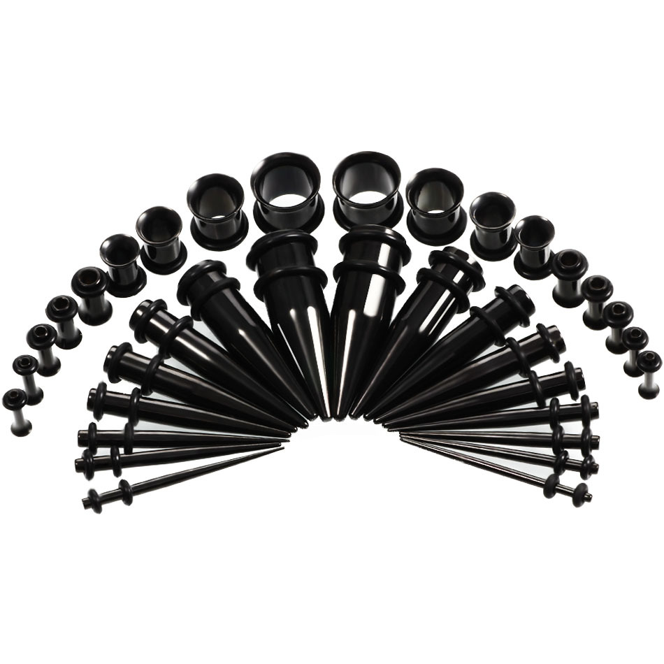 36Pcs/Lot 14G-00G Ear Gauges S – Seam Gauge Metal Bewertung und Preis