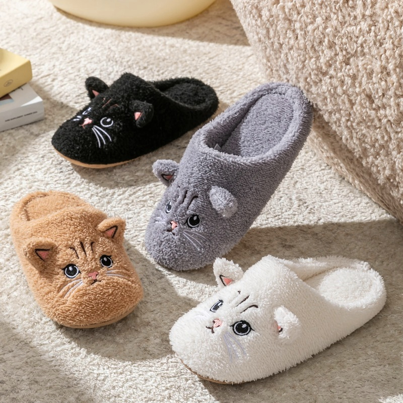 Non-Slip Soft Plush Cat Slippe – Sewing Fleece Bewertung und Preis