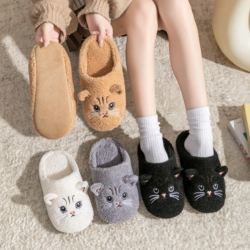 Non-Slip Soft Plush Cat Slippe – Sewing Fleece Bewertung und Preis