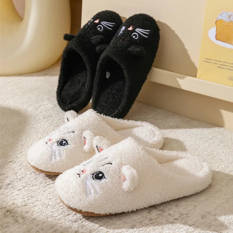 Non-Slip Soft Plush Cat Slippe – Sewing Fleece Bewertung und Preis