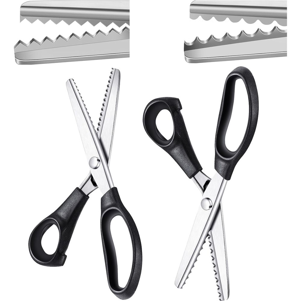 Pinking Shears with Scalloped  – Pinking Shear Blade Bewertung und Preis