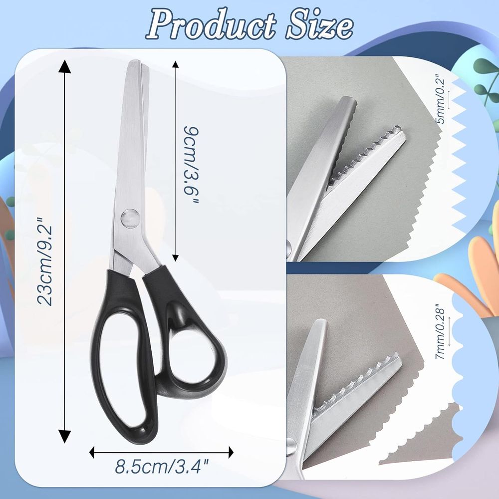 Pinking Shears with Scalloped  – Pinking Shear Blade Bewertung und Preis
