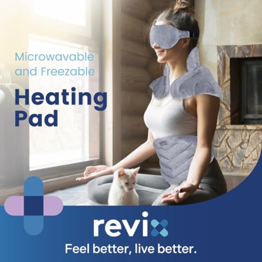 Microwave Heating Pad for Neck – Shoulder Pad Set In Bewertung und Preis