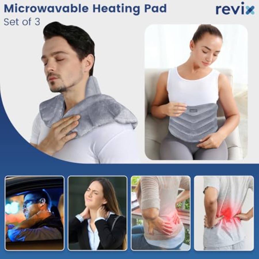 Microwave Heating Pad for Neck – Shoulder Pad Set In Bewertung und Preis