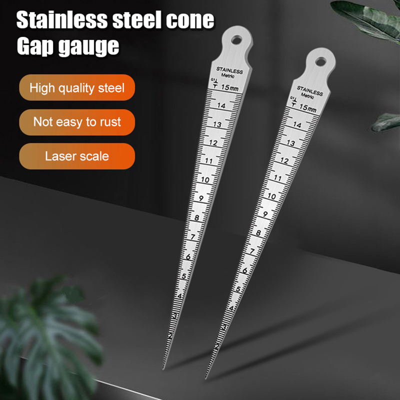 ❤️ 1-15mm Stainless Steel Tape – Seam Gauge Metal Bewertung und Preis