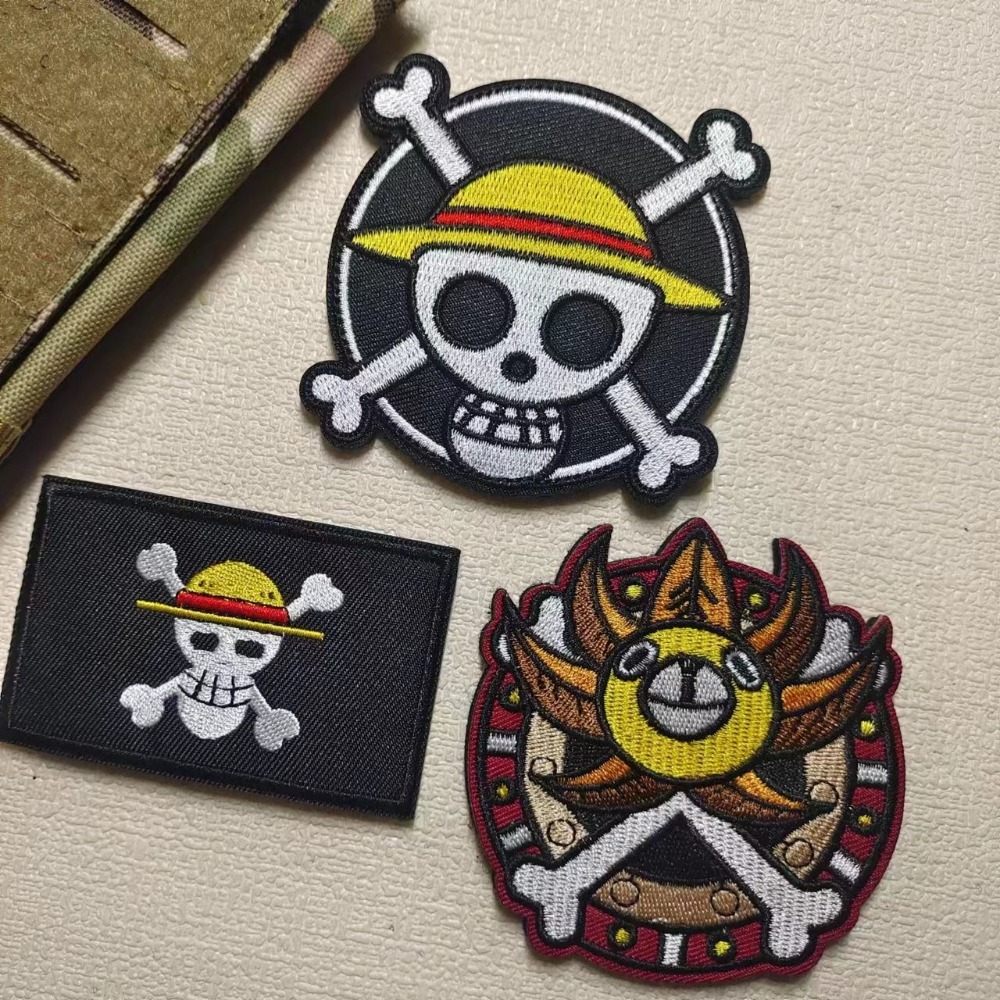 One Piece Cartoon sleeve patch – Velcro Sew On Bewertung und Preis