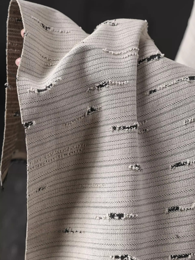 Striped Denim Cotton Jacquard  – Sewing Recycle Bewertung und Preis