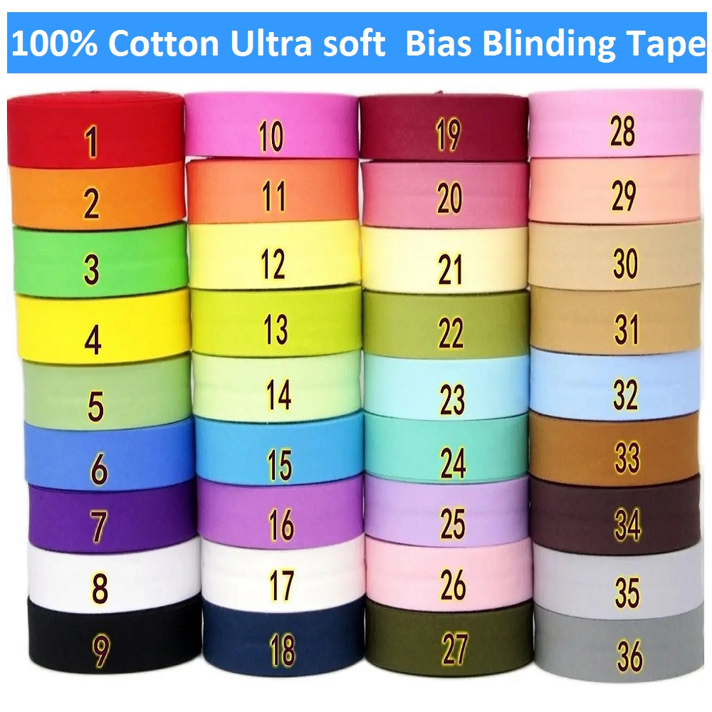 20mm Width Ultra Soft Bias Tap – Binding Tape Bias Bewertung und Preis