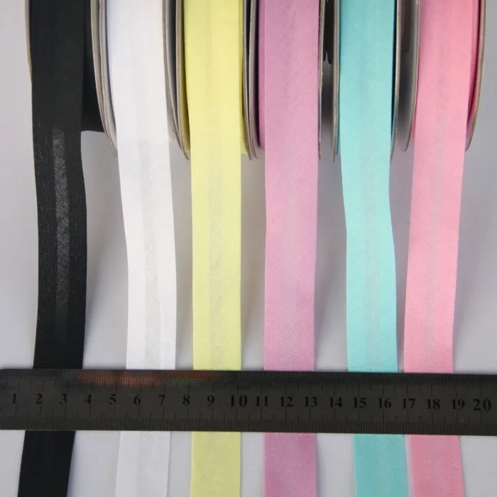 Cotton Bias Fold Tape Webbing  – Binding Tape Bias Bewertung und Preis