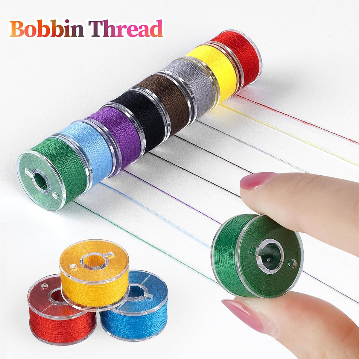 20Pcs Bobbins and Sewing Threa – Textile Sewing Kit Bewertung und Preis