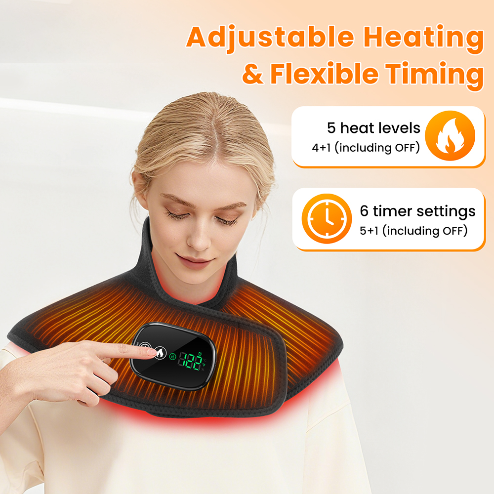 Wireless Heating Pad And Neck  – Shoulder Pad Set In Bewertung und Preis