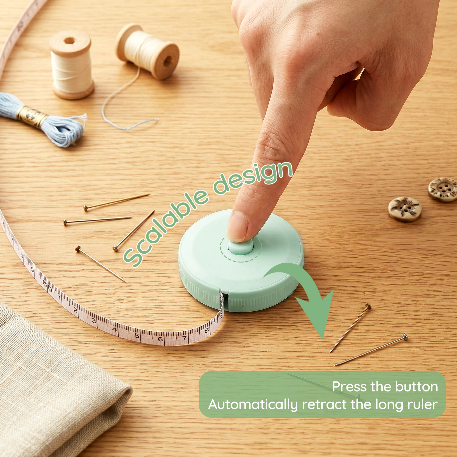1PC 1.5m Small Tape Measure Do – Sewing Recycle Bewertung und Preis