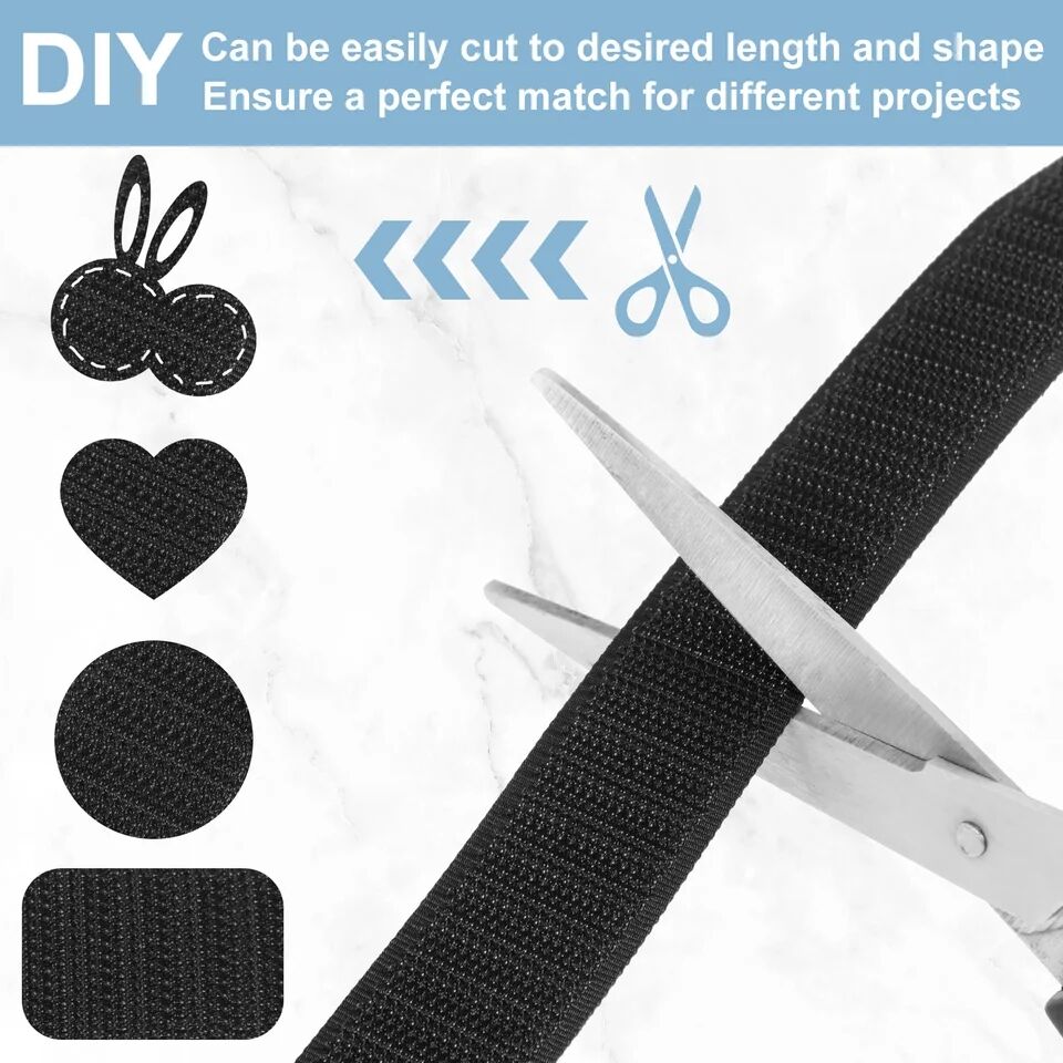 1/2/3/5Meters Sew on Hook and  – Velcro Sew On Bewertung und Preis