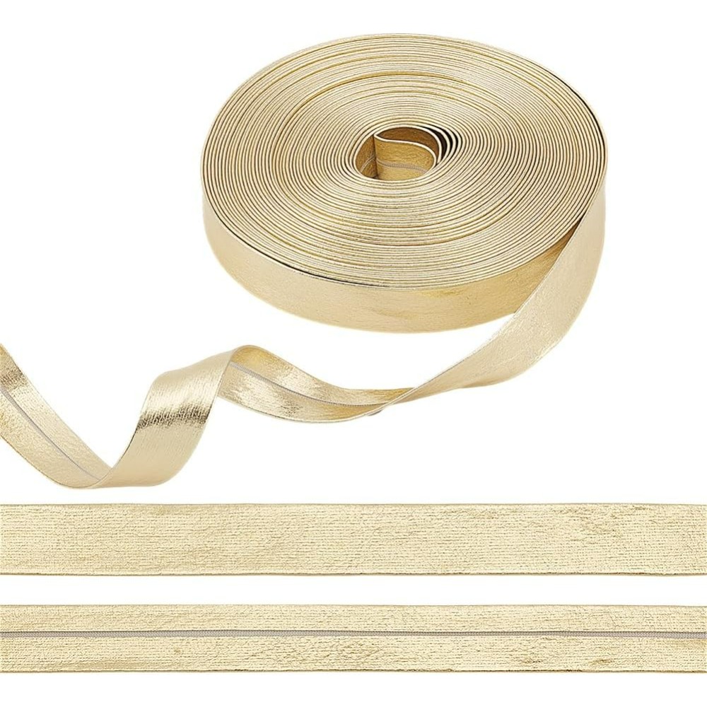 9.8 Yards Gold Leather Trim Fo – Binding Tape Bias Bewertung und Preis