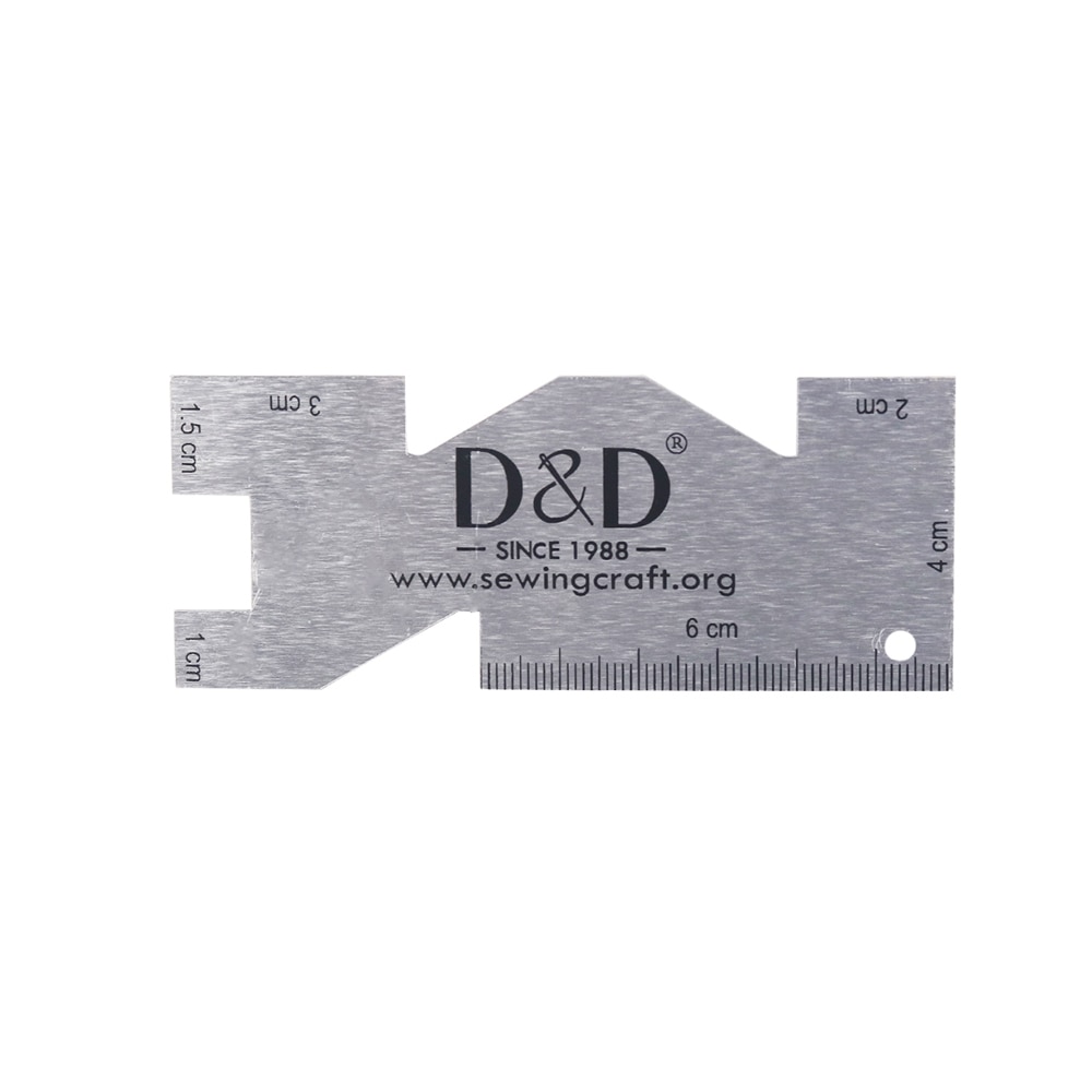 Metal Measuring Gauge Quilting – Seam Gauge Metal Bewertung und Preis