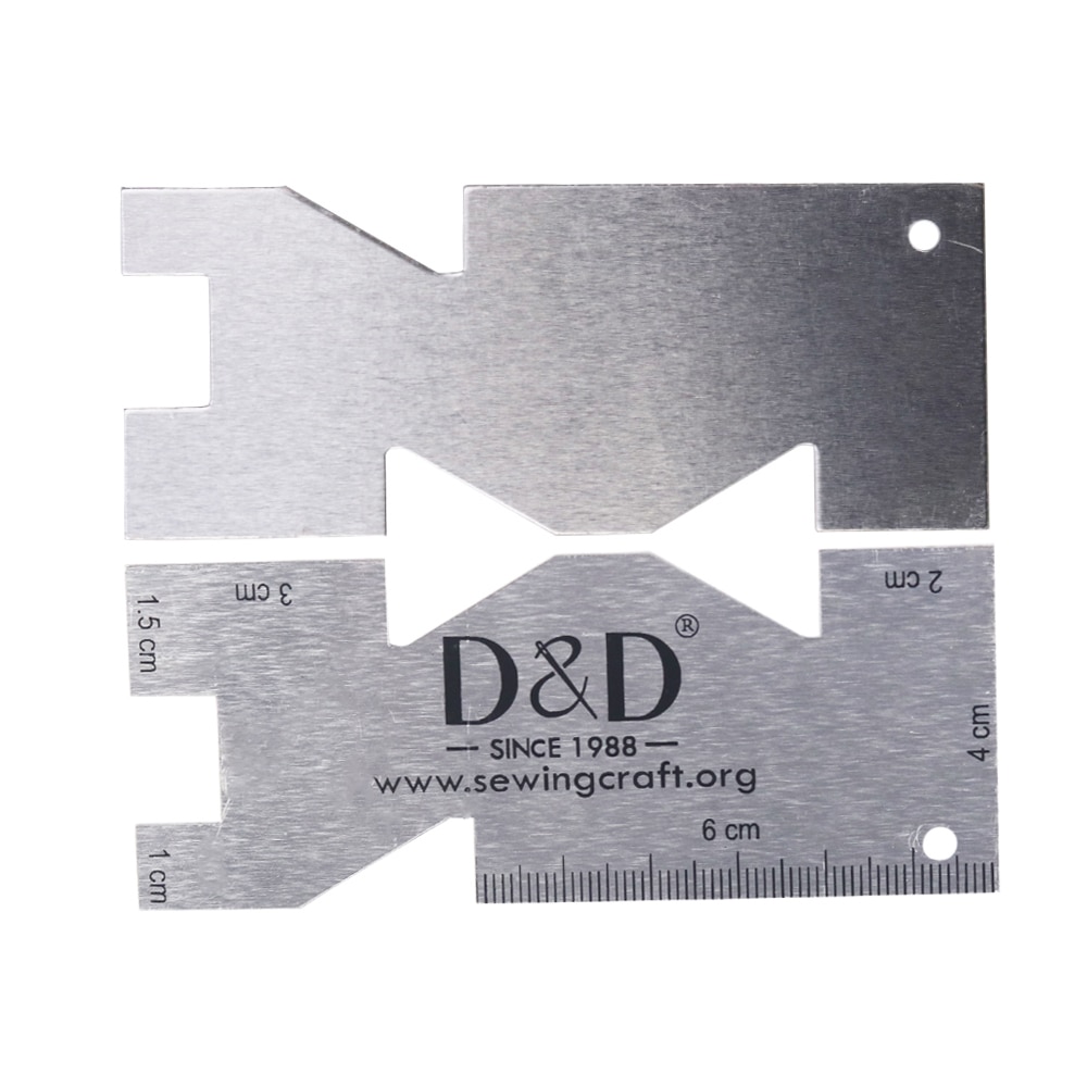 Metal Measuring Gauge Quilting – Seam Gauge Metal Bewertung und Preis