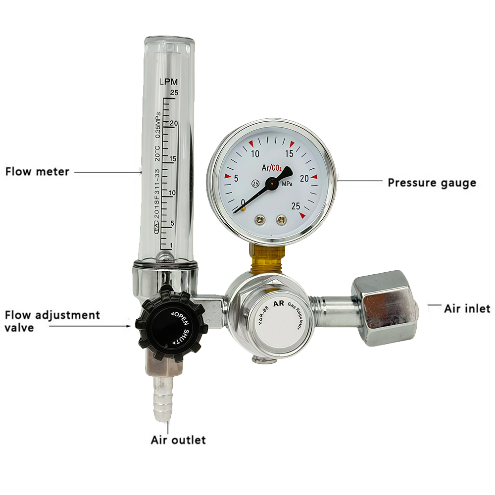 2025 NEW 0-25Mpa Argon Regulat – Seam Gauge Metal Bewertung und Preis