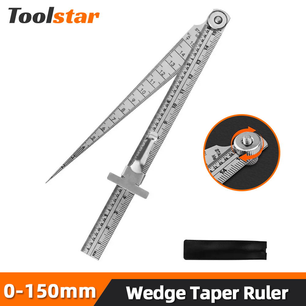 Toolstar Wedge Taper Ruler Sta – Seam Gauge Metal Bewertung und Preis