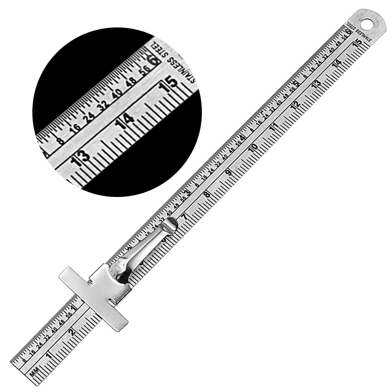 Toolstar Wedge Taper Ruler Sta – Seam Gauge Metal Bewertung und Preis