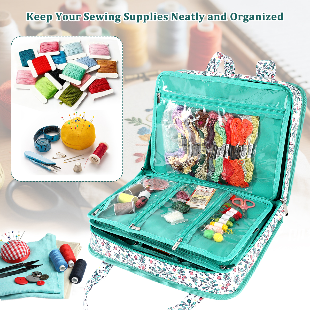 Embroidery Tools Kit Storage B – Textile Sewing Kit Bewertung und Preis