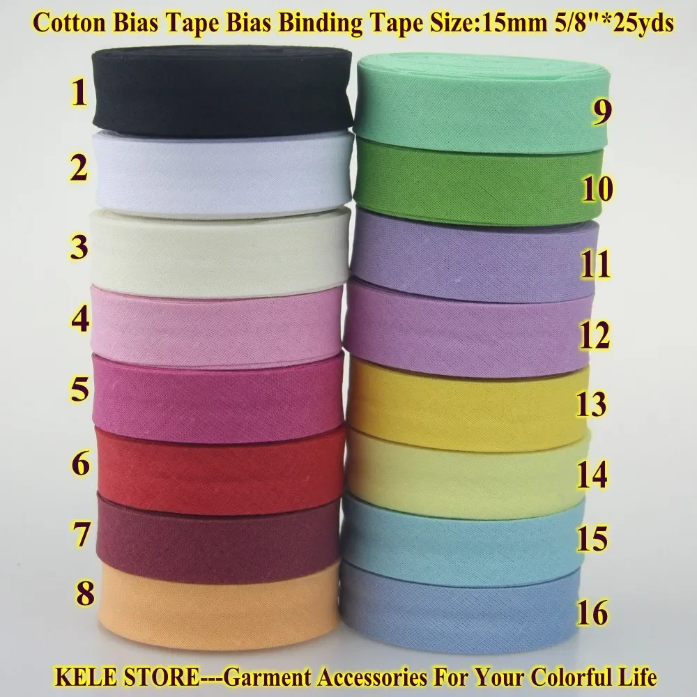 100% Cotton Bias Tape,size:15m – Binding Tape Bias Bewertung und Preis