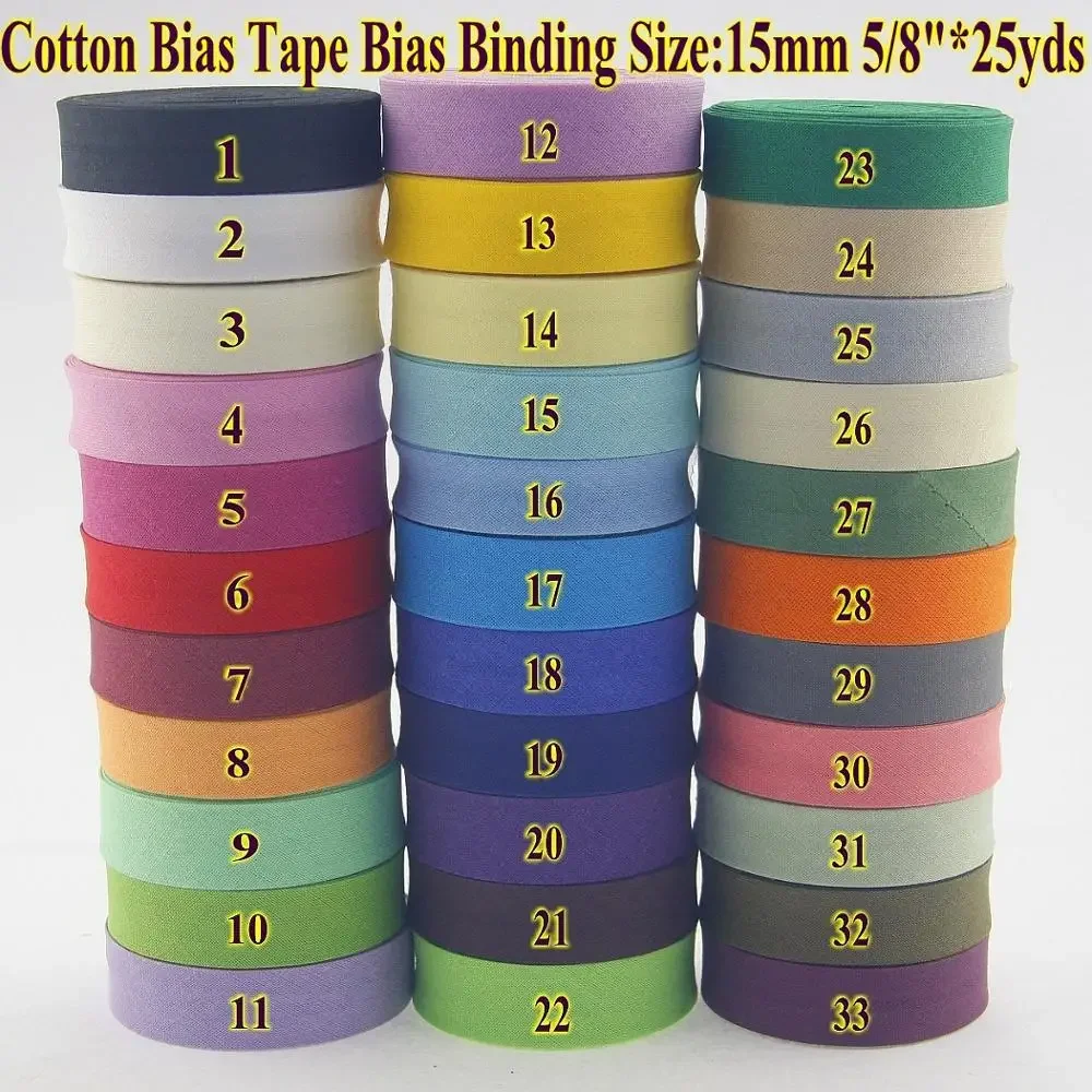 100% Cotton Bias Tape,size:15m – Binding Tape Bias Bewertung und Preis