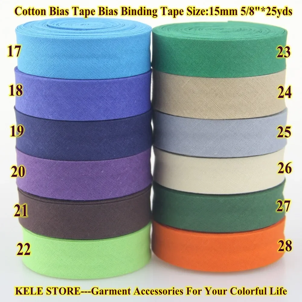 100% Cotton Bias Tape,size:15m – Binding Tape Bias Bewertung und Preis