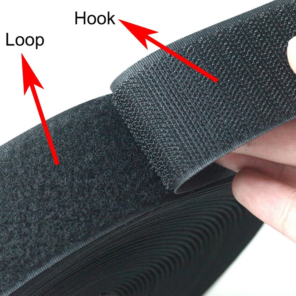 25Meter/Pair Reusable Non-adhe – Velcro Sew On Bewertung und Preis