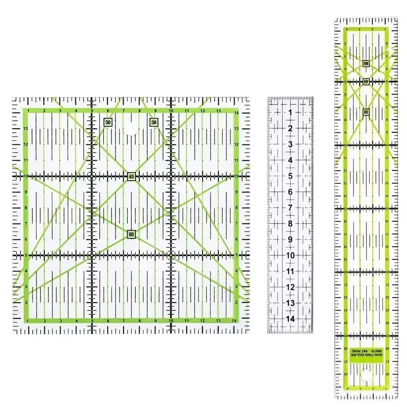 1/2pcs 15cm Quilting Patchwork – Sewing Gauge Ruler Bewertung und Preis