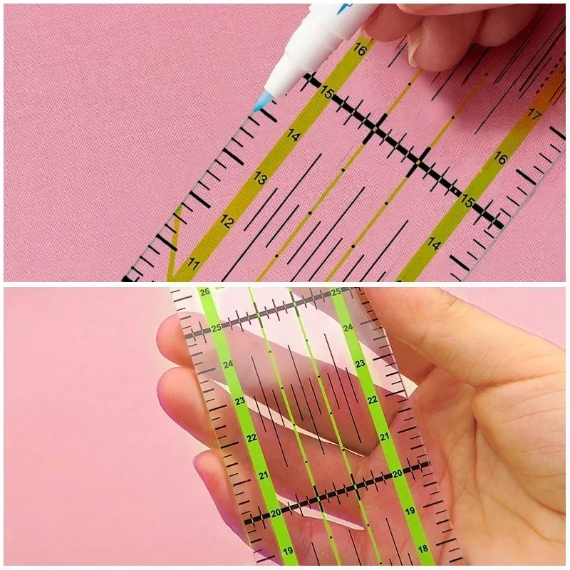 1/2pcs 15cm Quilting Patchwork – Sewing Gauge Ruler Bewertung und Preis