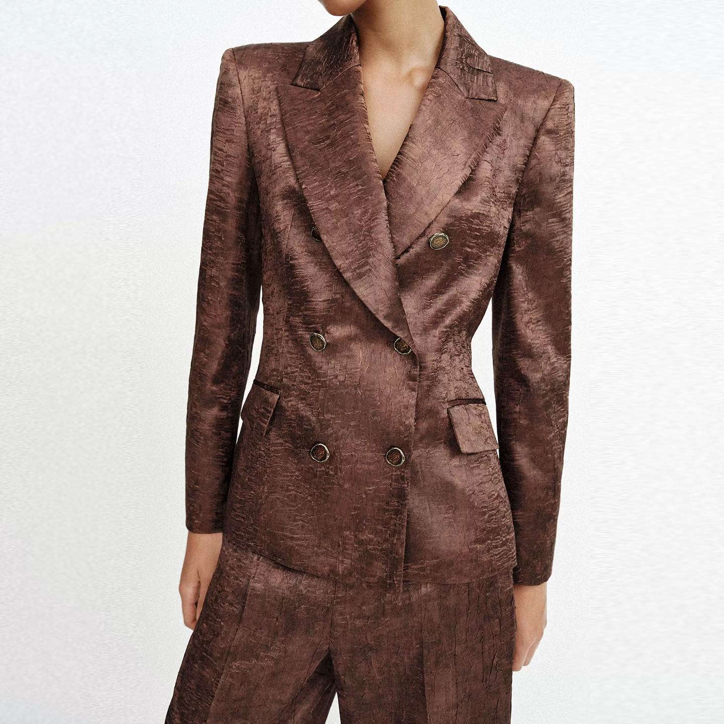 Women's Fashion Suit Set with  – Shoulder Pad Set In Bewertung und Preis
