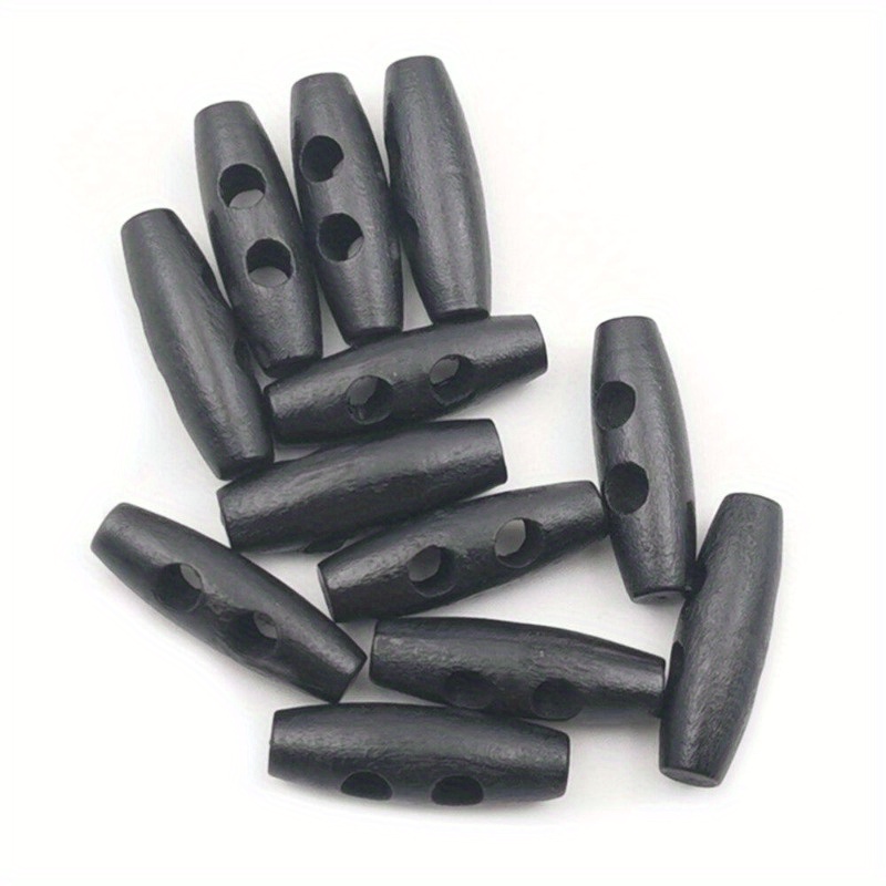 50pcs Recycled Wood Horn Toggl – Sewing Recycle Bewertung und Preis