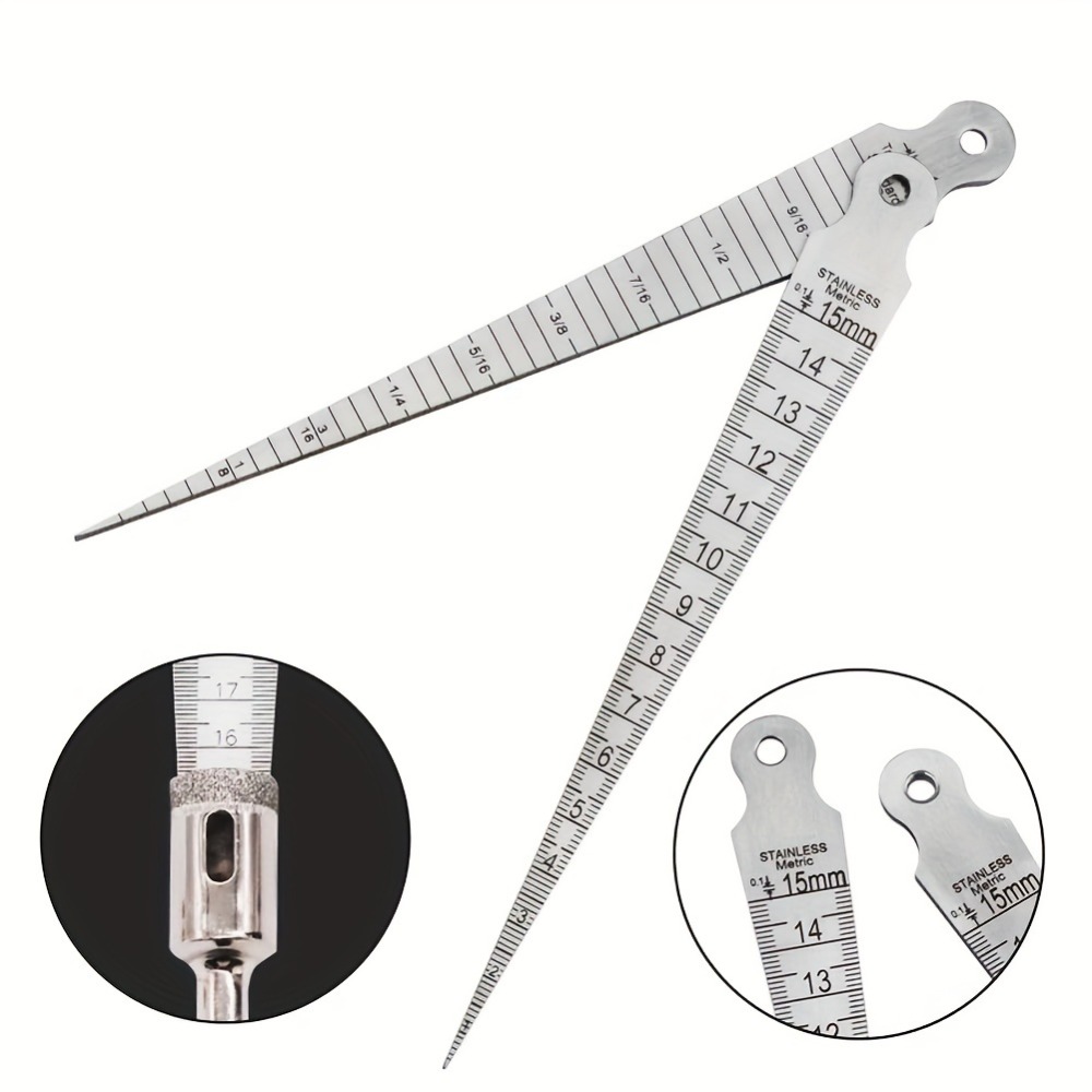 1-15mm Stainless Steel Taper G – Seam Gauge Metal Bewertung und Preis