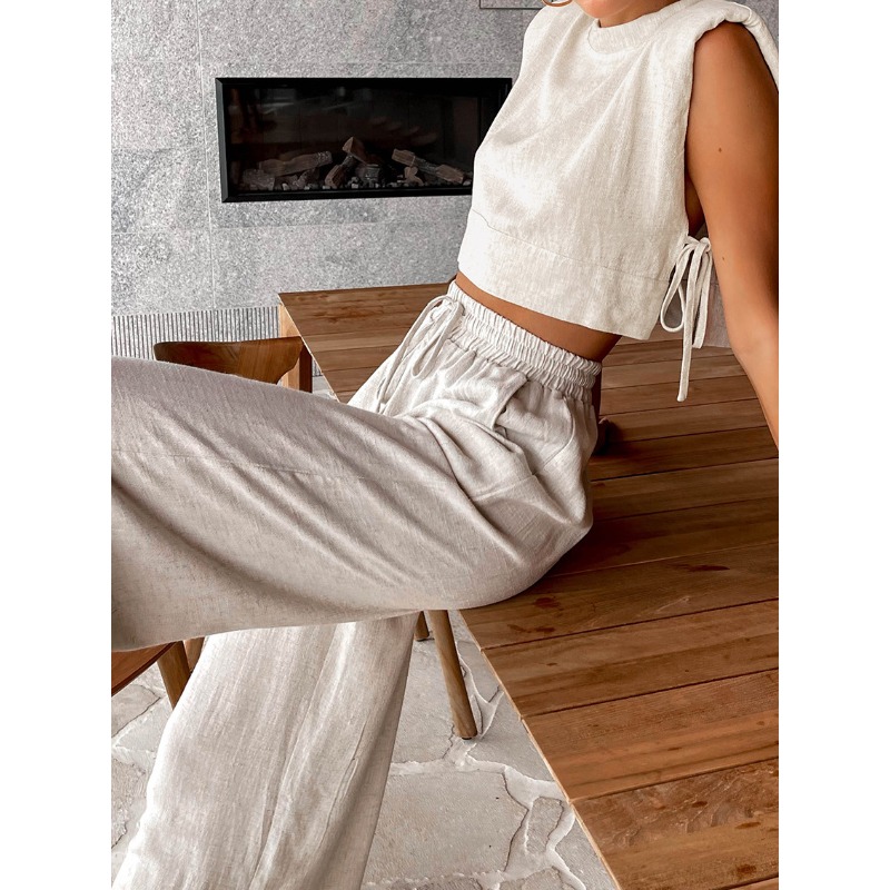 Fashion Cotton and Linen Suit  – Shoulder Pad Set In Bewertung und Preis