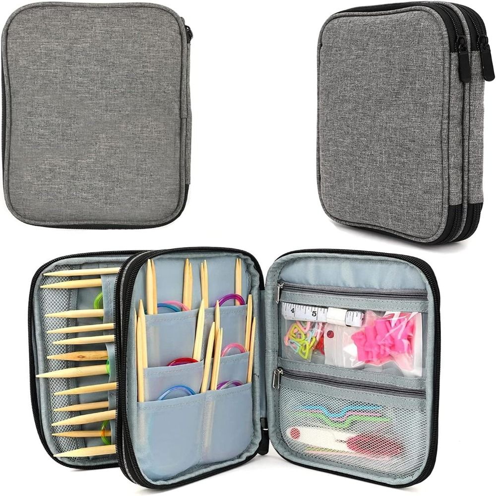 Knitting Needle Case, Portable – Textile Sewing Kit Bewertung und Preis