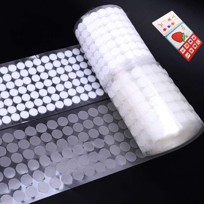 1000pair 10/15/20mm White Dot  – Velcro Sew On Bewertung und Preis
