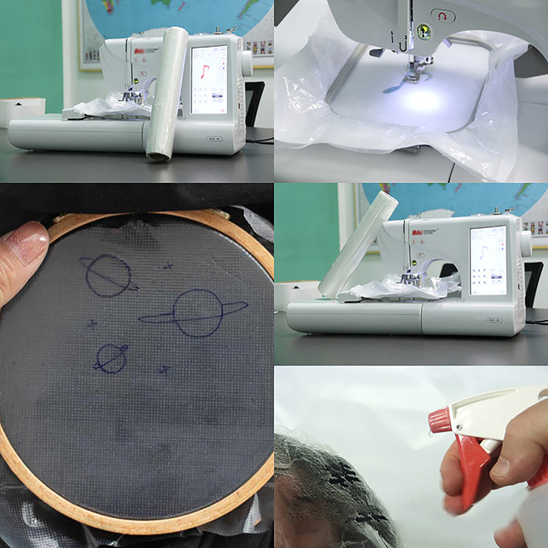 Water Soluble Embroidery Toppi – Sewing Machine In Textile Bewertung und Preis