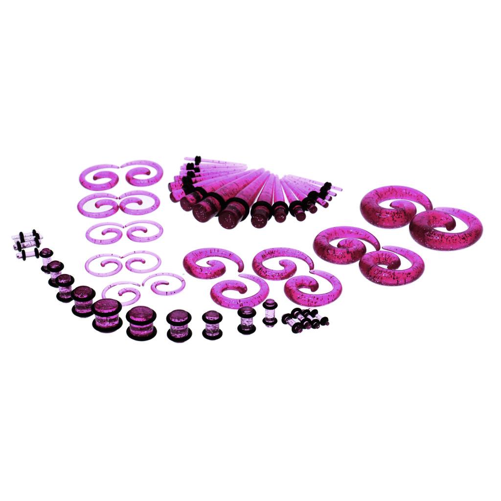 54pcs Acrylic Ear Plug Taper K – Seam Gauge Metal Bewertung und Preis