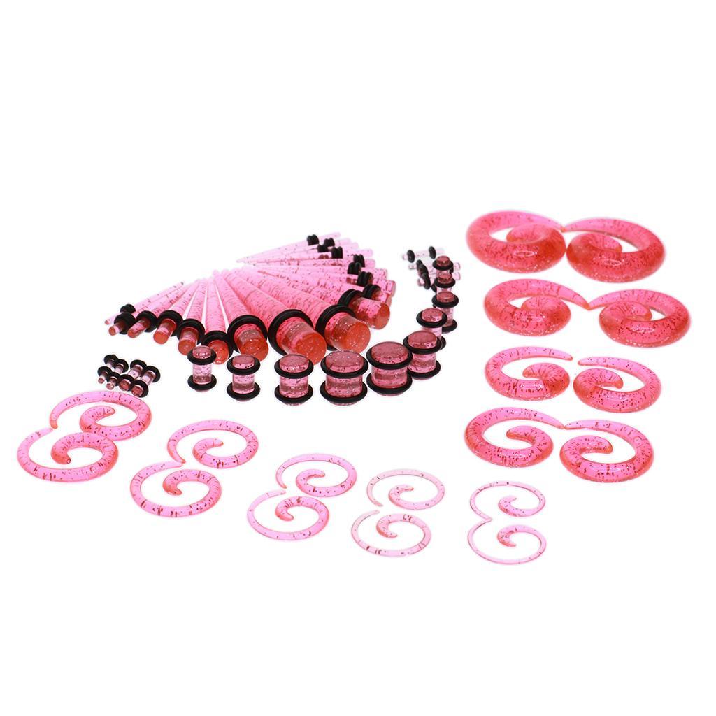 54pcs Acrylic Ear Plug Taper K – Seam Gauge Metal Bewertung und Preis