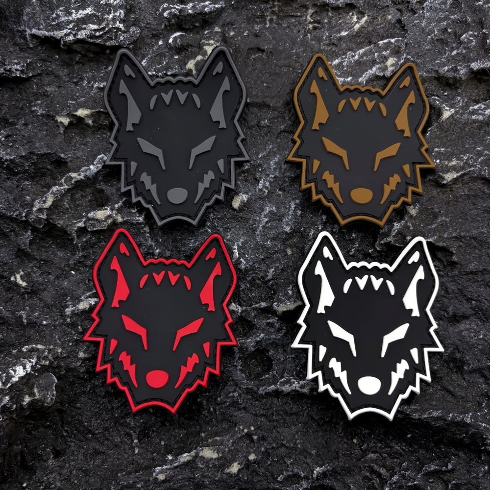 A Wolf Pvc Patch Badge, with a – Velcro Sew On Bewertung und Preis