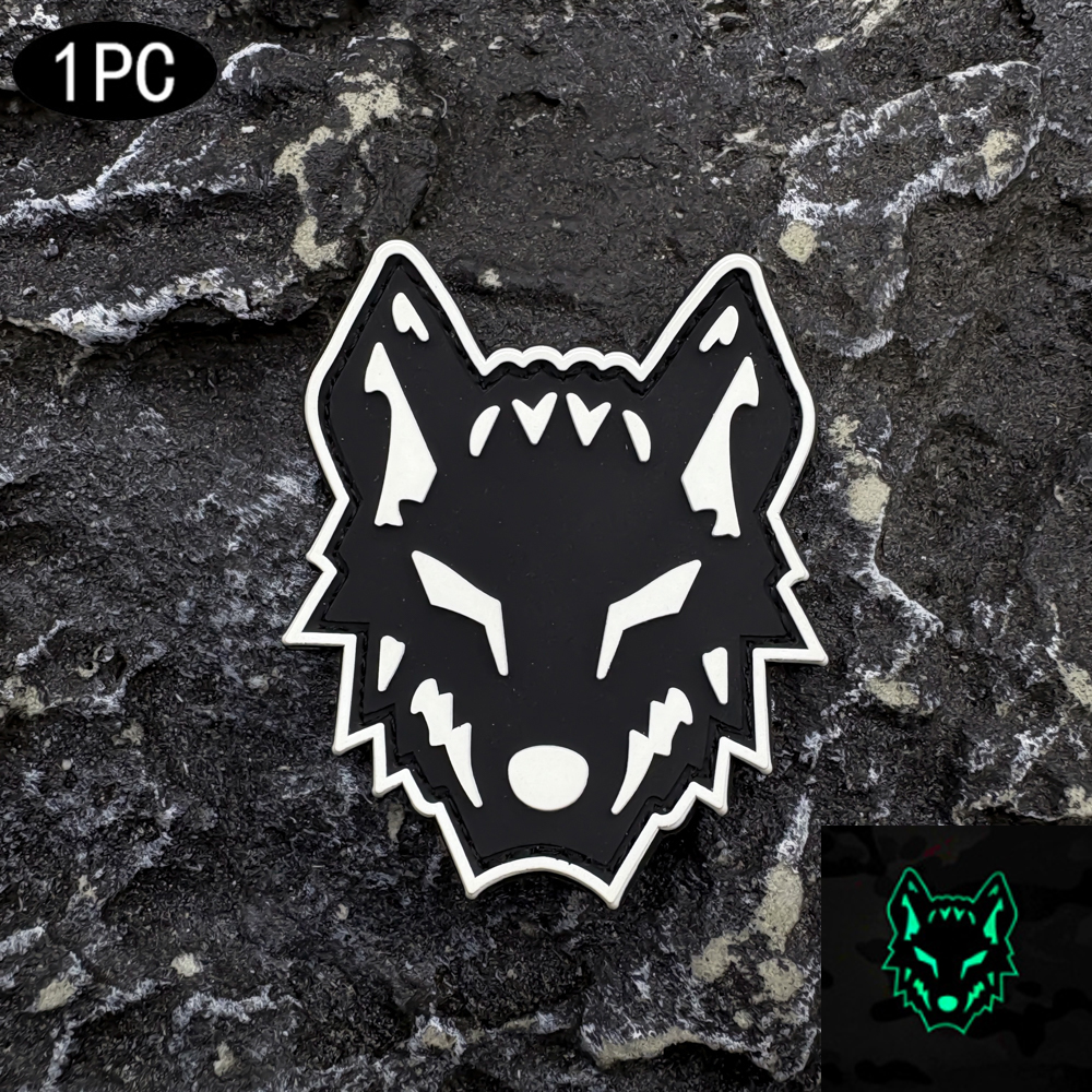 A Wolf Pvc Patch Badge, with a – Velcro Sew On Bewertung und Preis