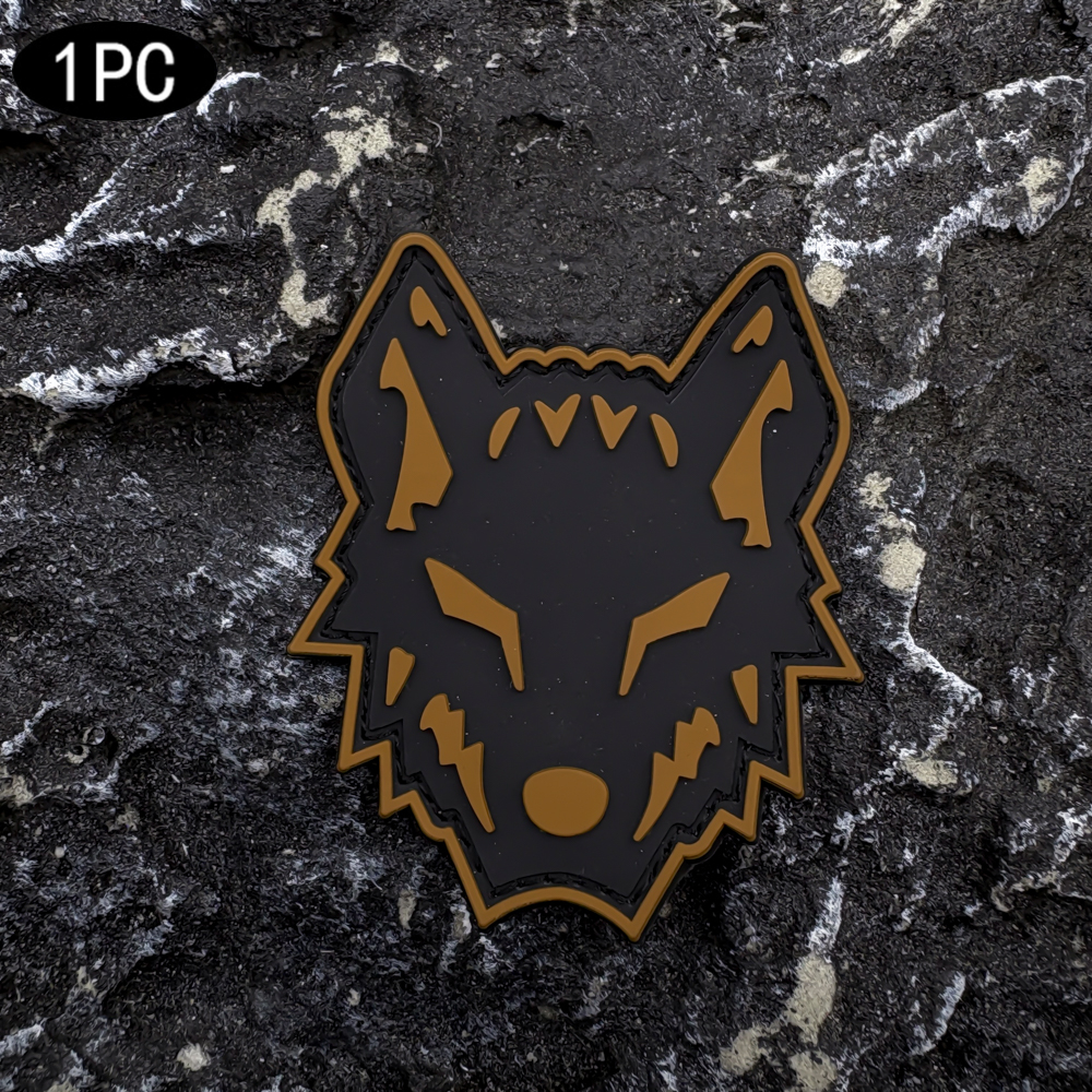 A Wolf Pvc Patch Badge, with a – Velcro Sew On Bewertung und Preis