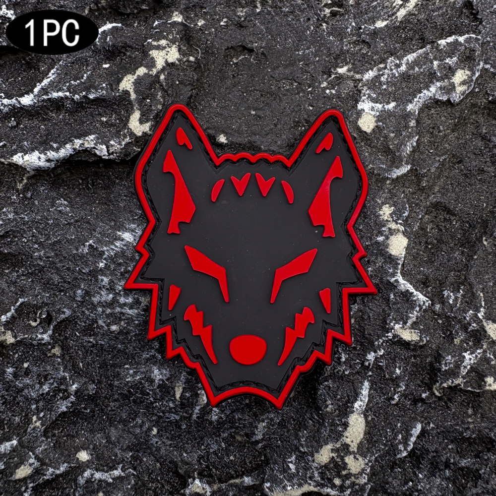 A Wolf Pvc Patch Badge, with a – Velcro Sew On Bewertung und Preis